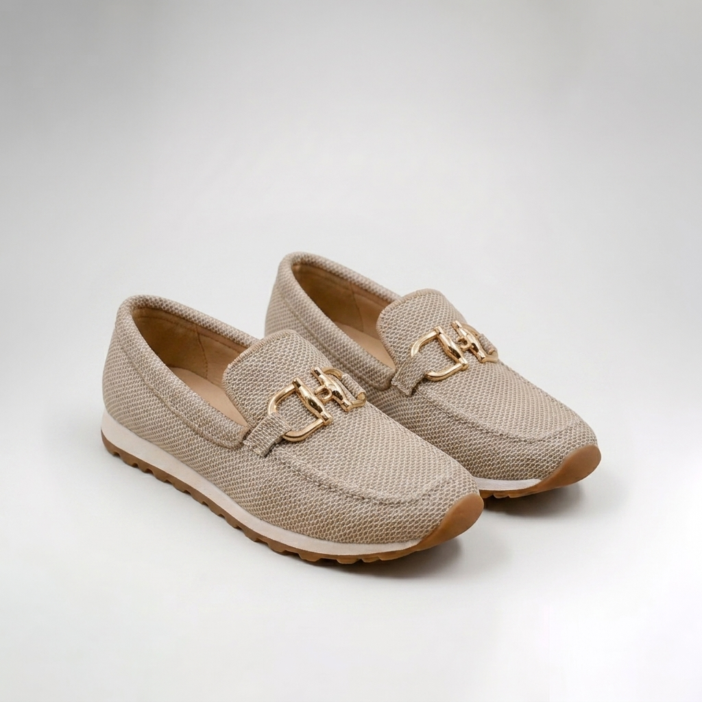 Mocasines Siena Beige - vista frontal