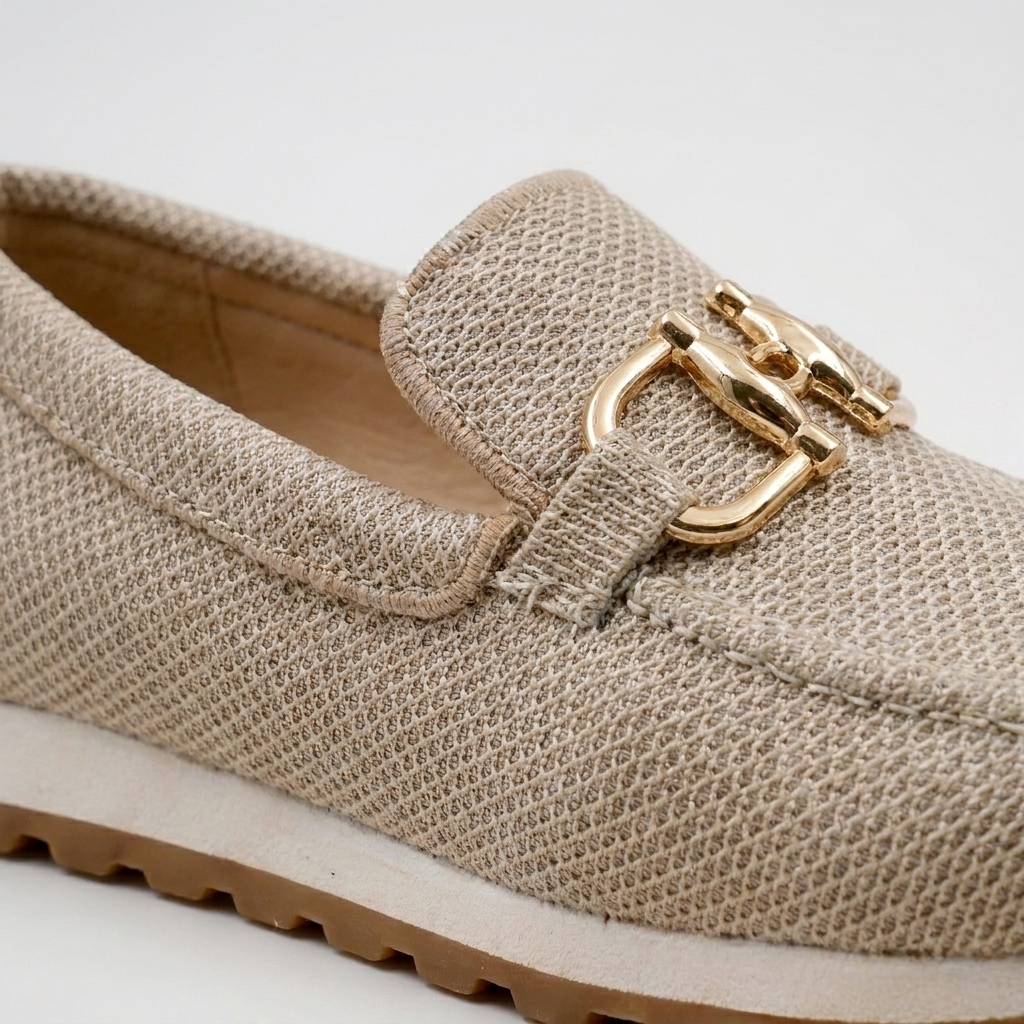 Mocasines Siena Beige - detalle