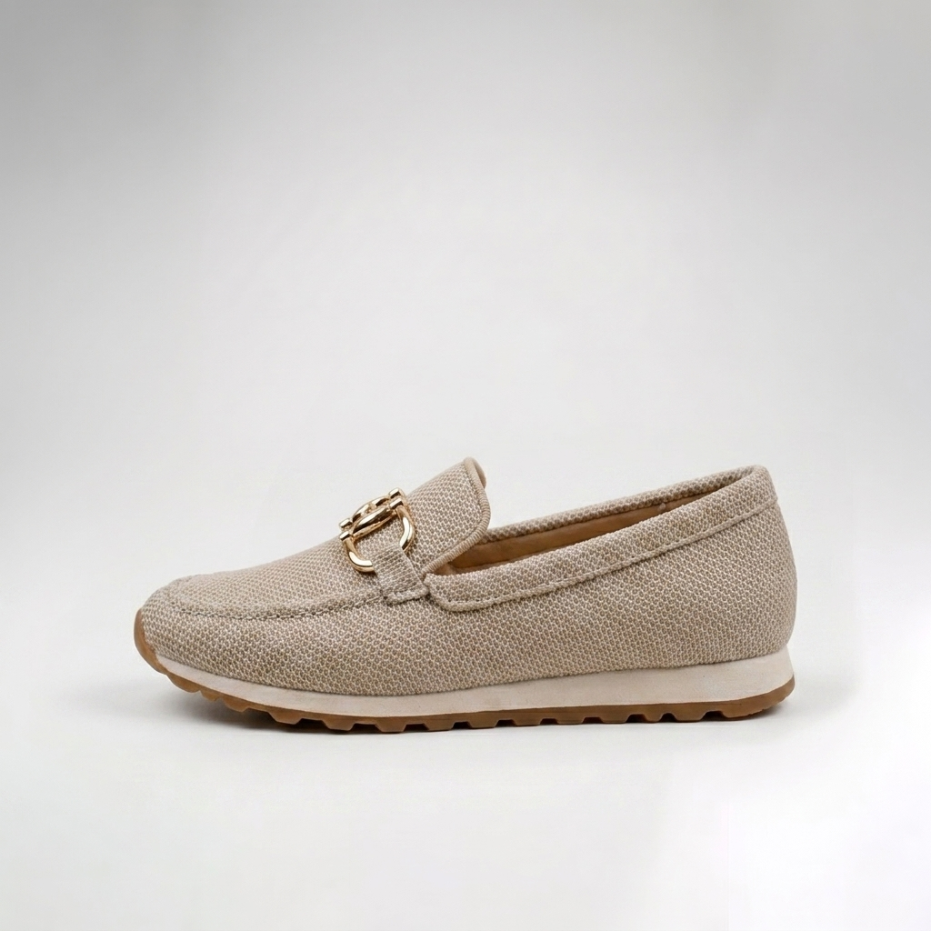Mocasines Siena Beige - vista lateral